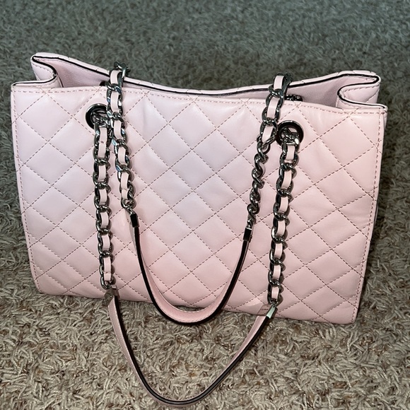 Pink Michael Kors Quilted Handbag - Picture 2 of 7